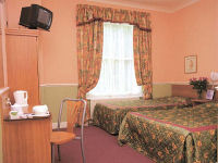 A double room at Reem Hotel