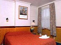 A double room at Lincoln House Hotel