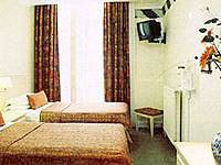 A typical room at Central House Hotel