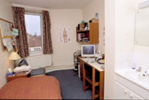 A typical bedroom at Friendship House Budget Rooms