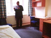 A typical bedroom at Hampstead Budget Rooms